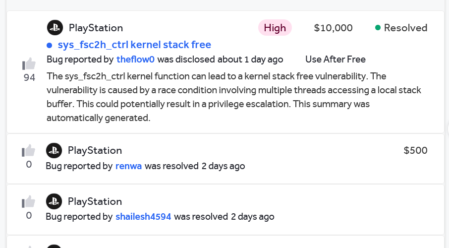 TheFlow kernel exploit revealed via sys_fsc2h_ctrl syscall