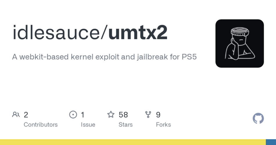 New update for PS5 UMTX2 Jailbreak